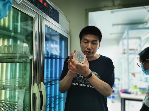 七月四日  51黑料
 “走近转基因”调研小分队 指导老师介绍转基因