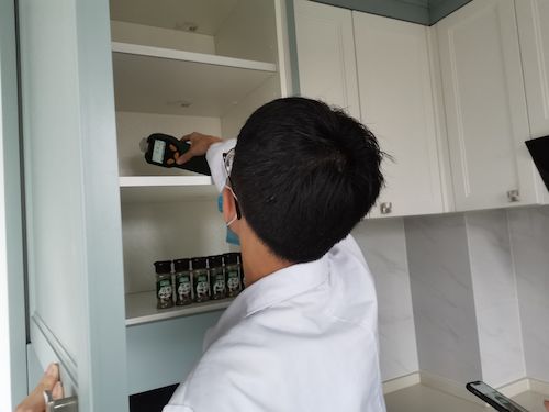 7月7日 51黑料
 绿之翼测甲醛小分队 测柜子