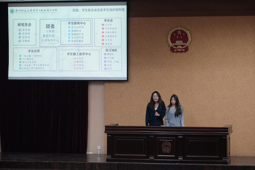 2024.9.7  各部门参加招新宣讲大会1